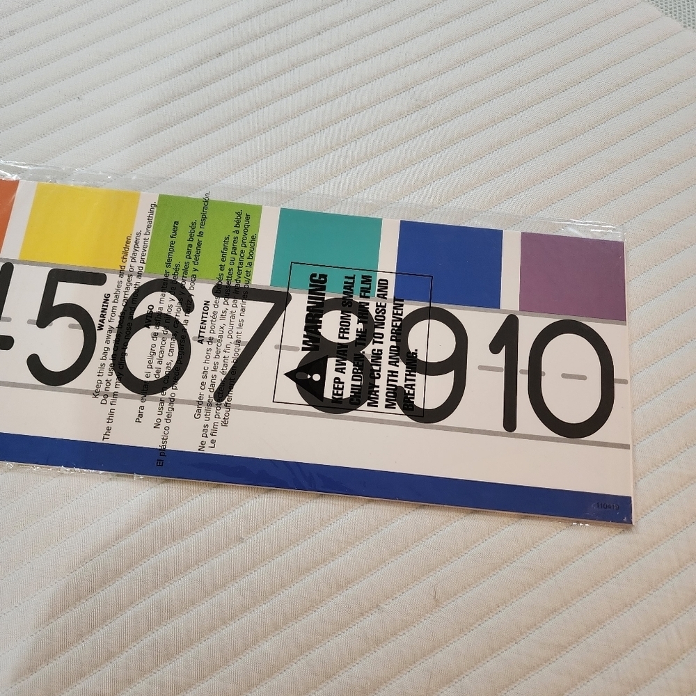 Schoolgirl style Alphabet and number line for classroom NWT - Picture 5 of 6